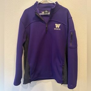 Colosseum Activewear - NCAA Quarter-zip Washington Huskies Men’s Pullover